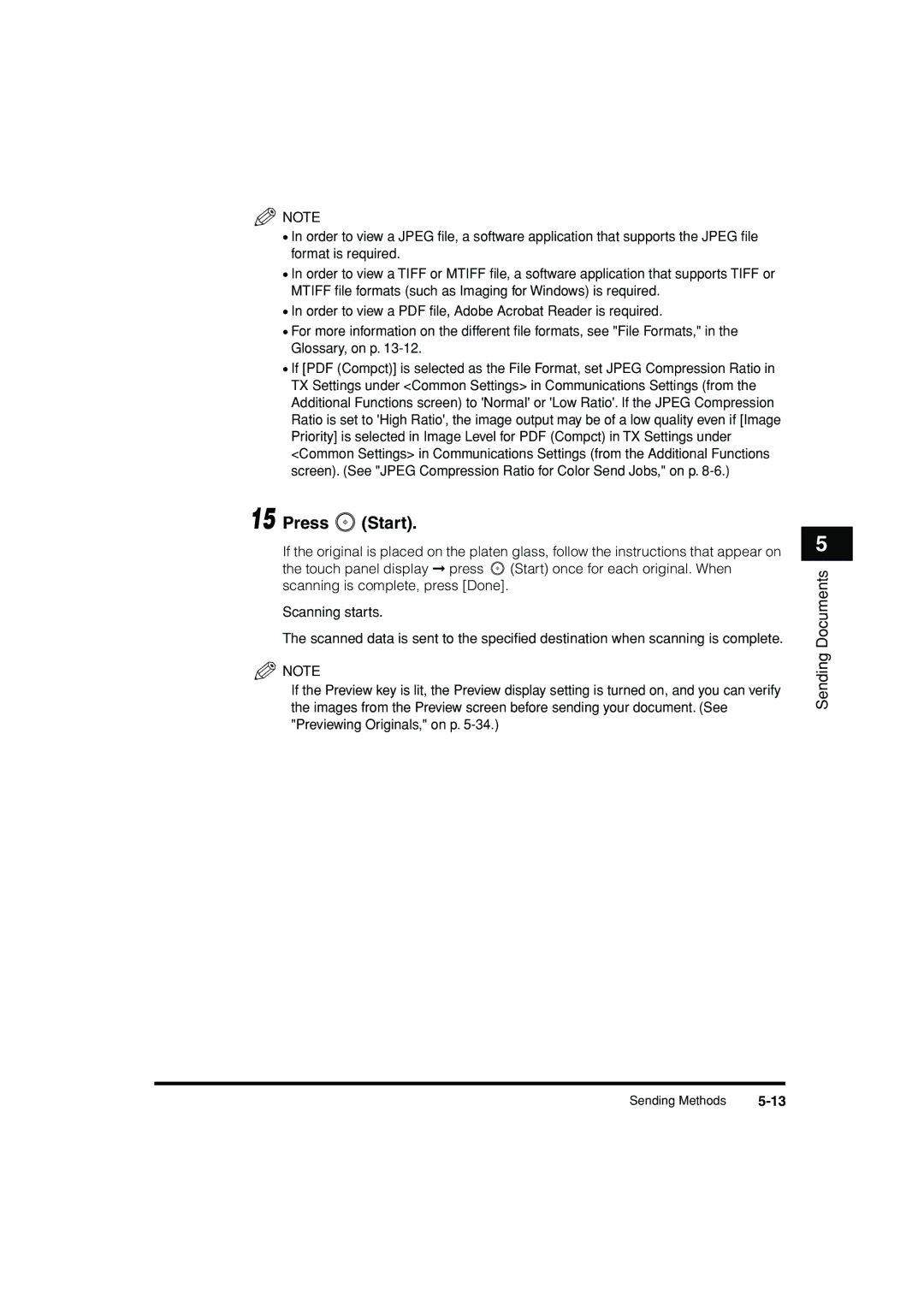 Canon C3200 manual Press Start 