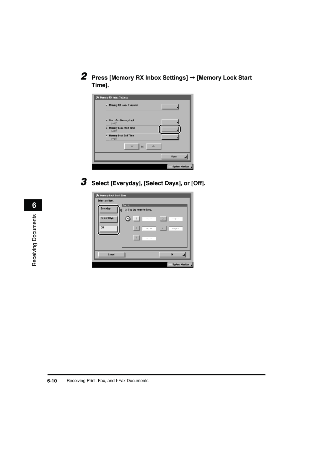 Canon C3200 manual 10Receiving Print, Fax, and I-Fax Documents 