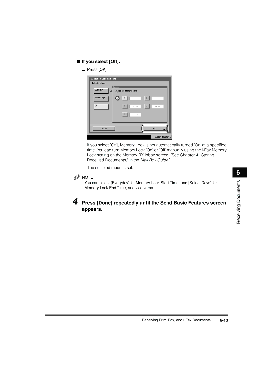 Canon C3200 manual If you select Off 