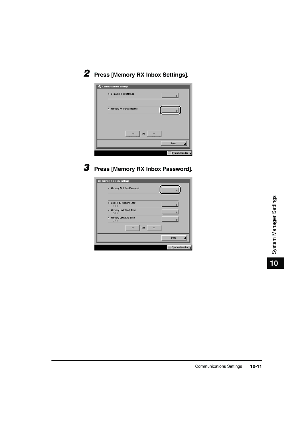 Canon C3200 manual 10-11 