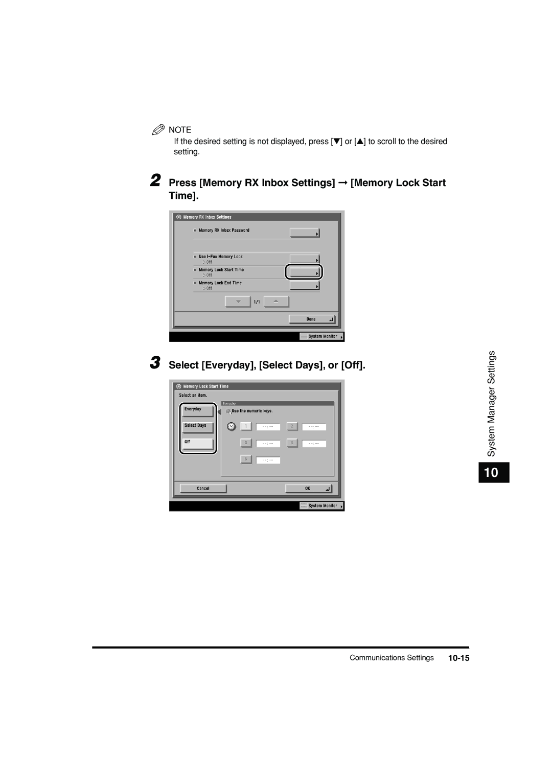 Canon C3200 manual 10-15 