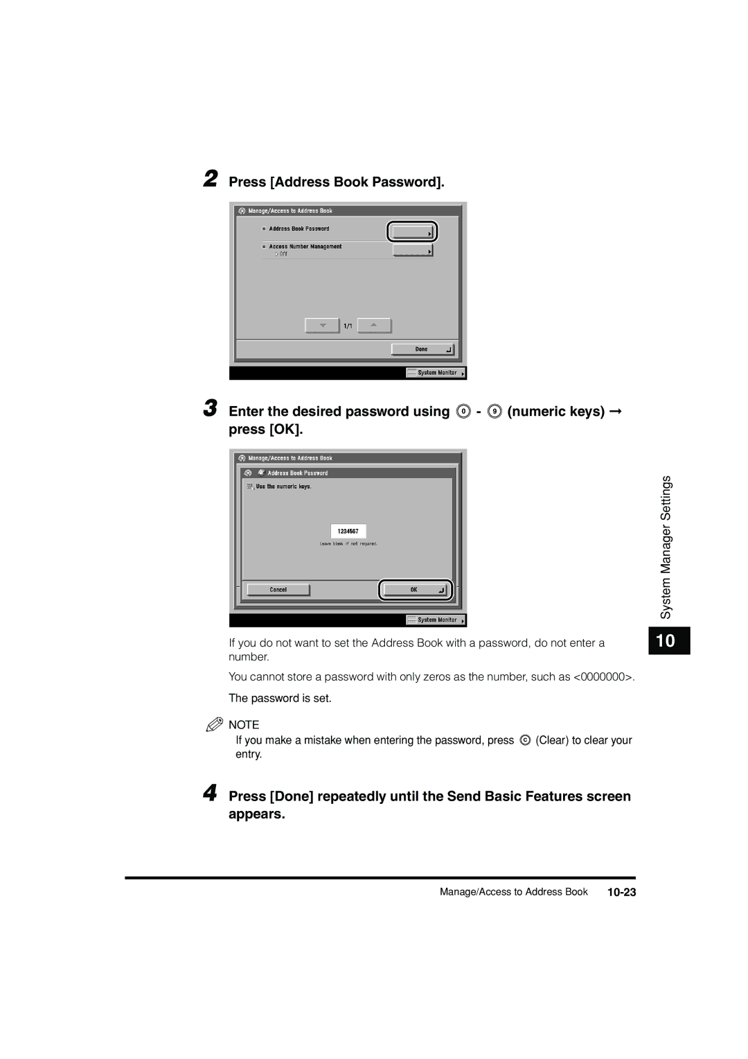 Canon C3200 manual 10-23 