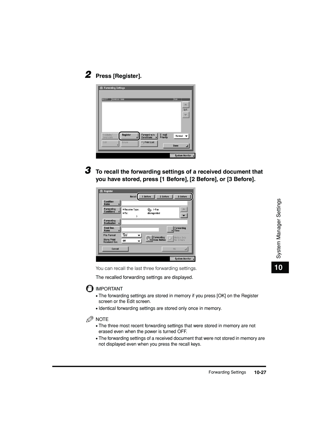 Canon C3200 manual 10-27 