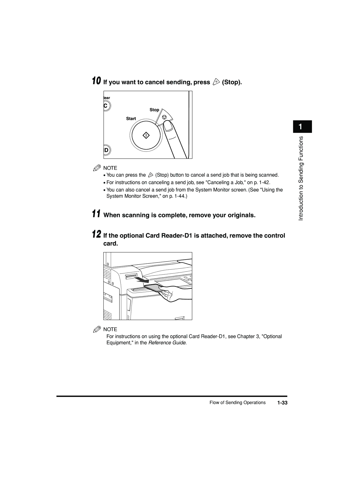 Canon C3200 manual If you want to cancel sending, press Stop 