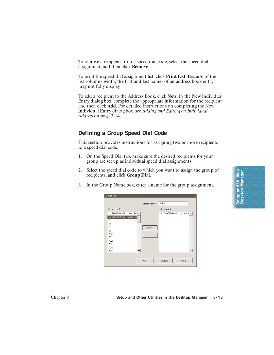 Canon C3500 user manual Defining a Group Speed Dial Code 