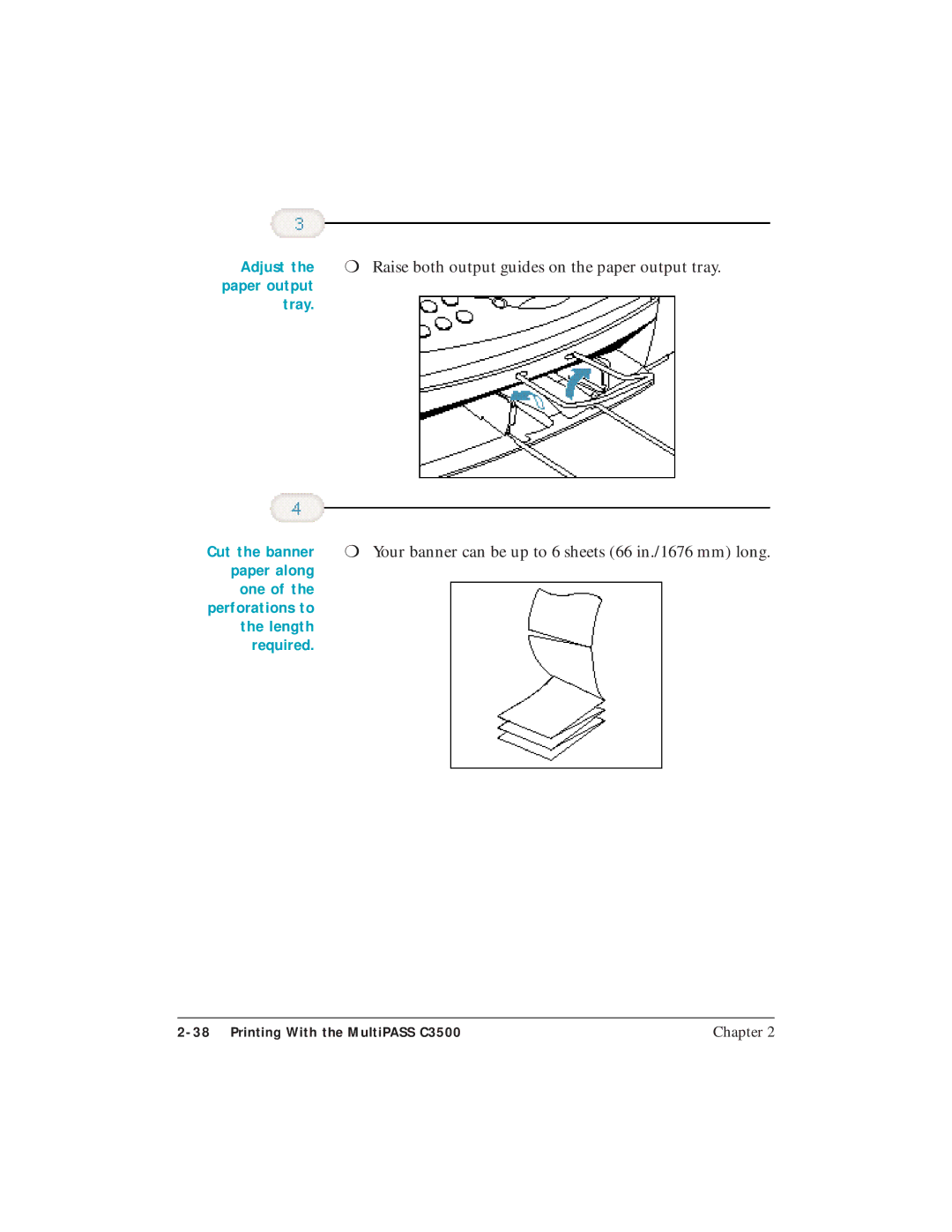 Canon C3500 user manual Adjust, Tray, Paper along One, Length Required 