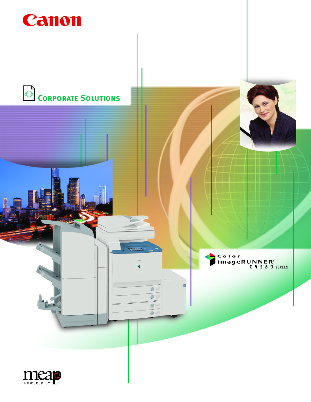 Canon C4580 Series manual Corporate Solutions 
