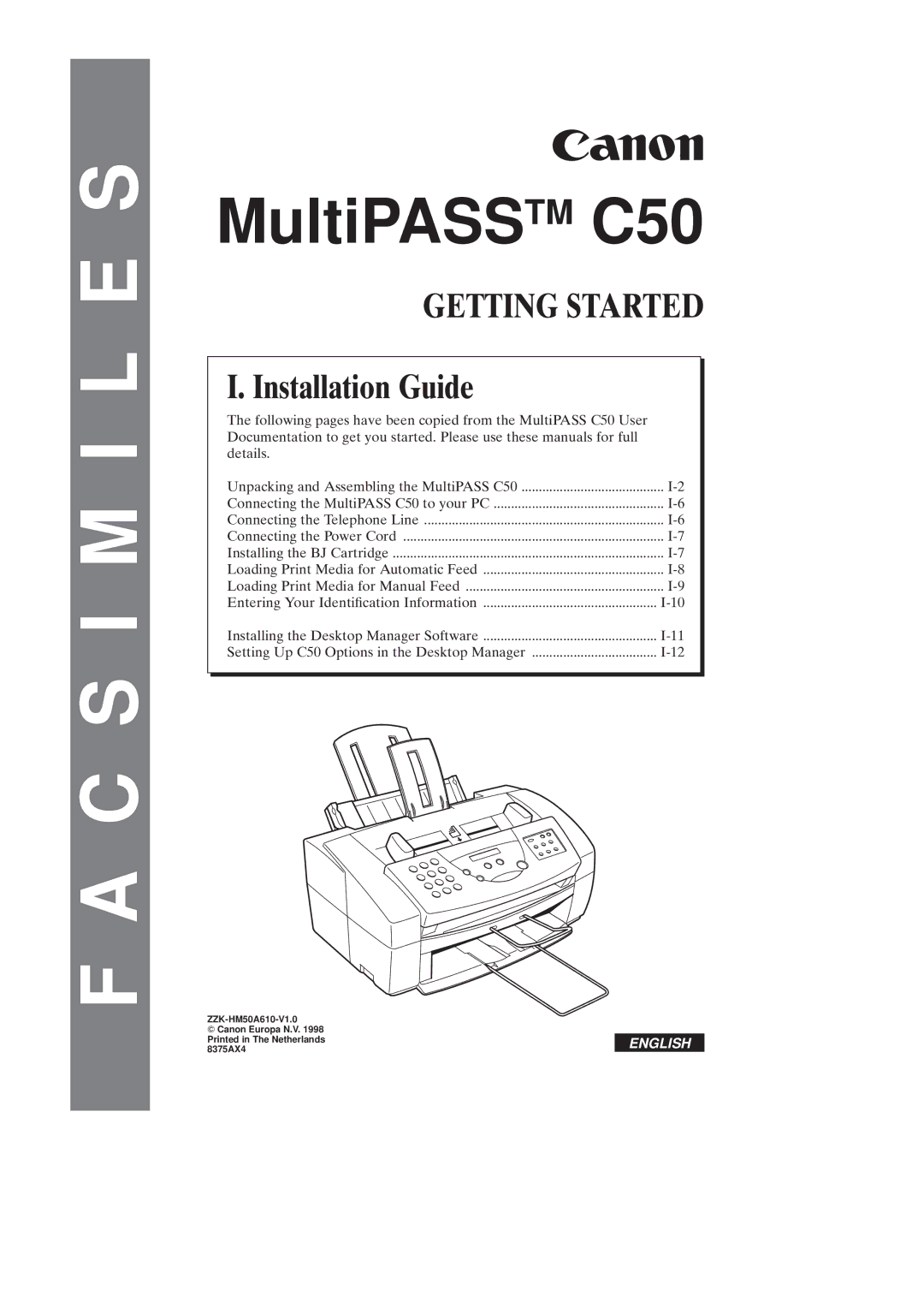 Canon C50 manual C S I M I L E S 