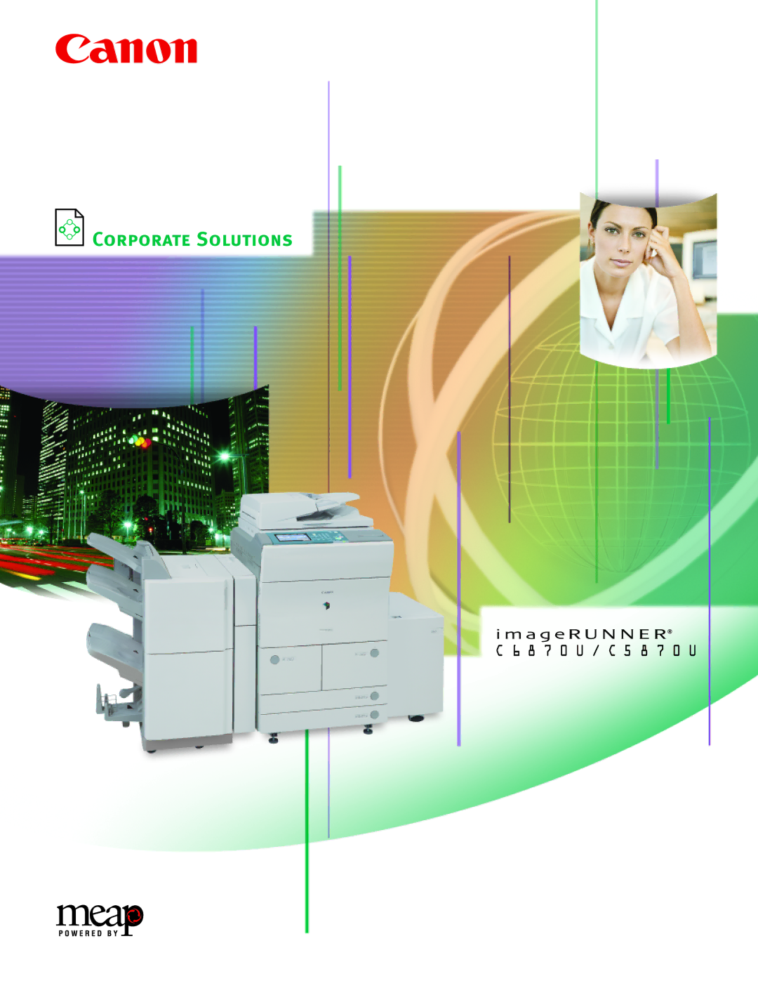 Canon C6870U, C5870U manual Corporate Solutions 