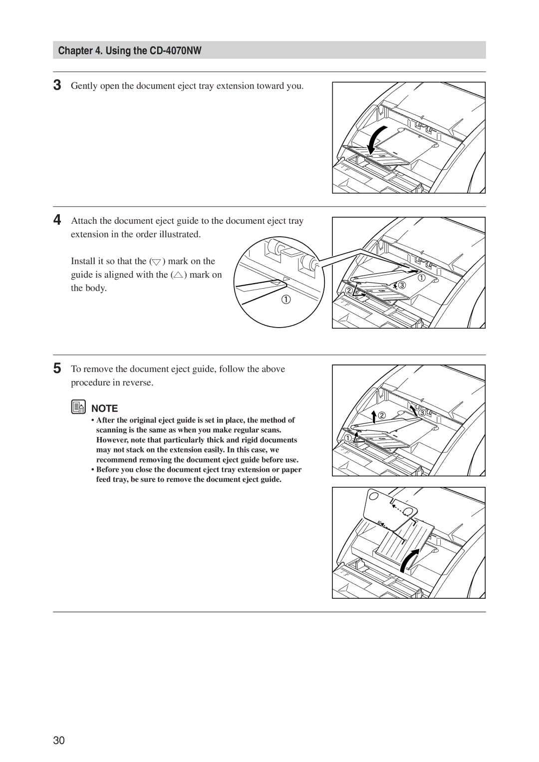 Canon manual Using the CD-4070NW 