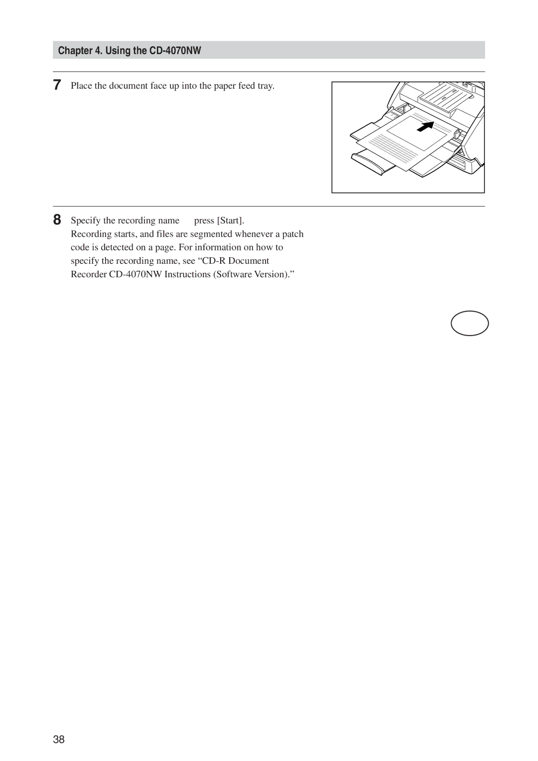 Canon manual Using the CD-4070NW 