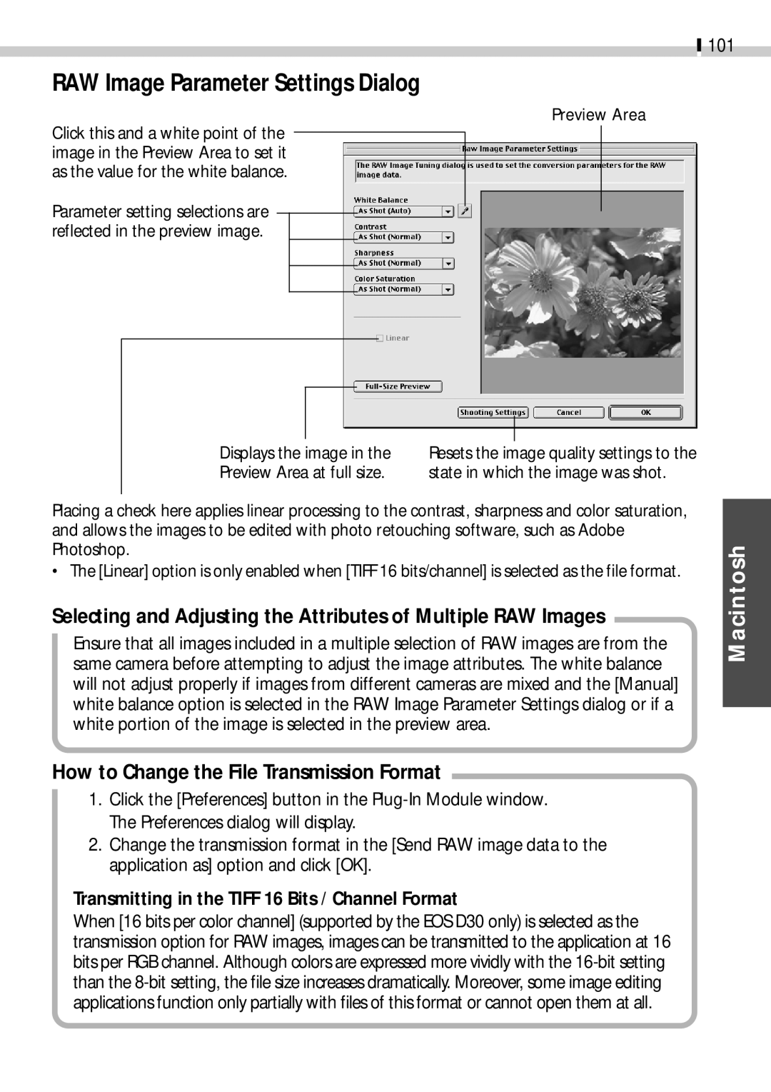 Canon CDI-E019-010 manual Displays the image 