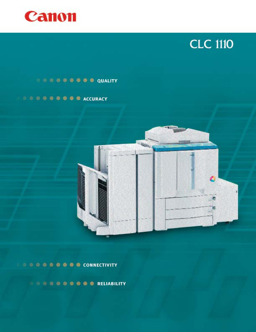 Canon CLC 1110 manual 