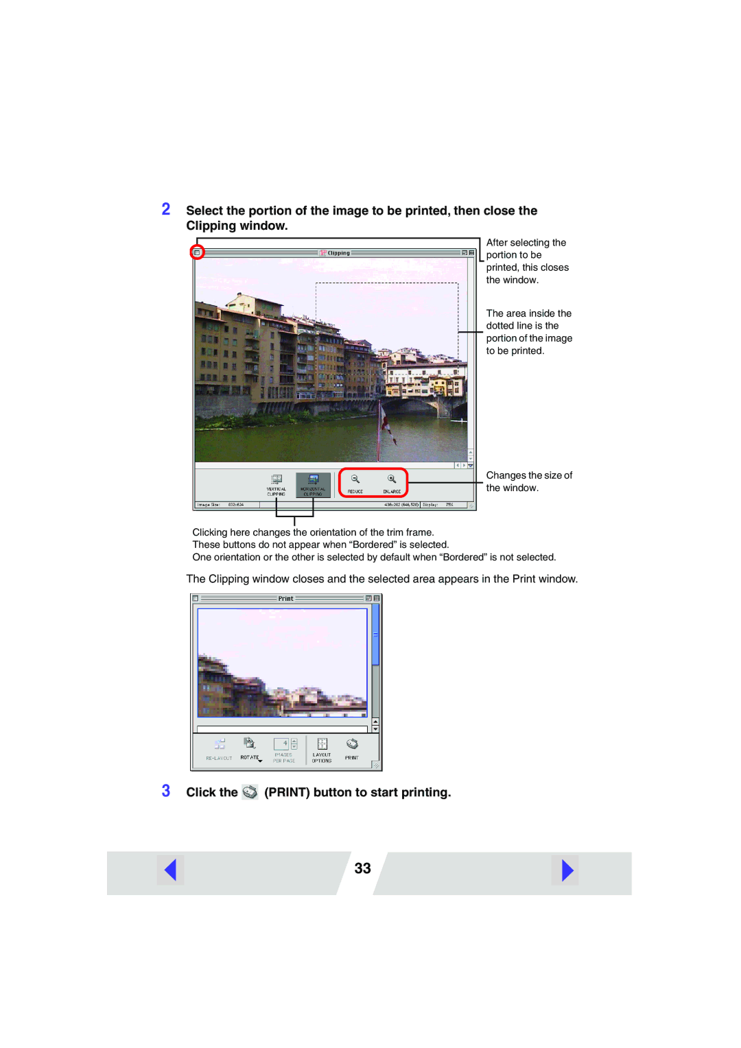 Canon CP-300, CP-200 manual Click the Print button to start printing 