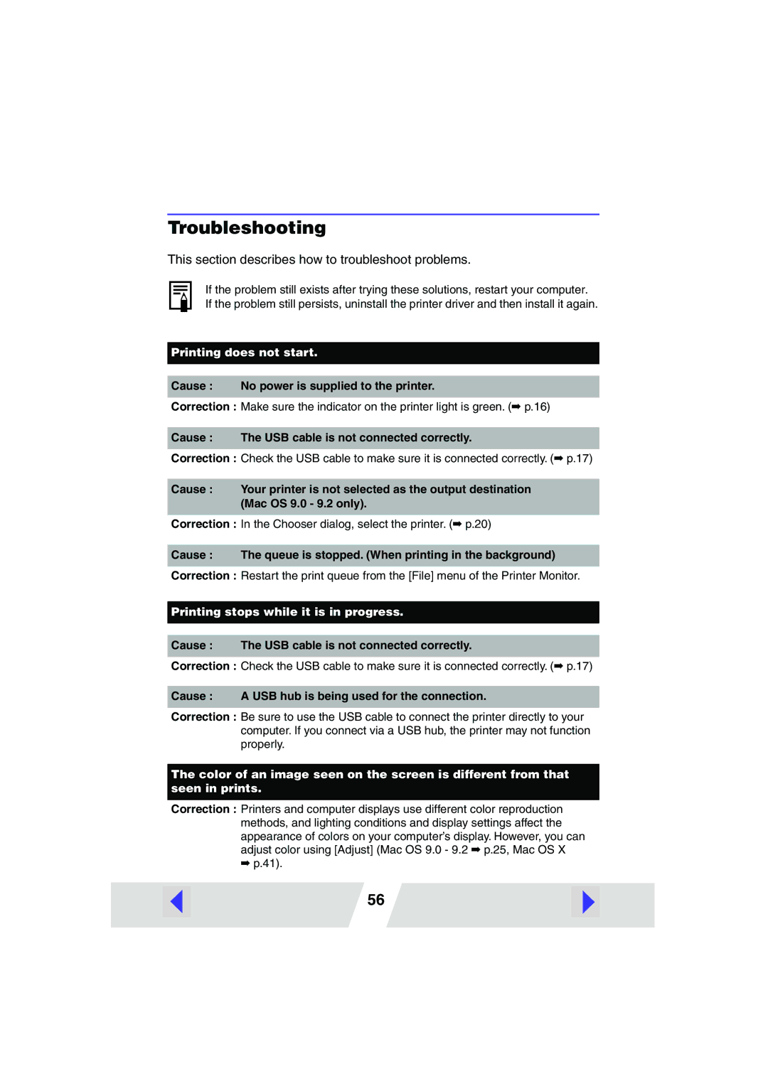 Canon CP-200, CP-300 manual Troubleshooting, This section describes how to troubleshoot problems 