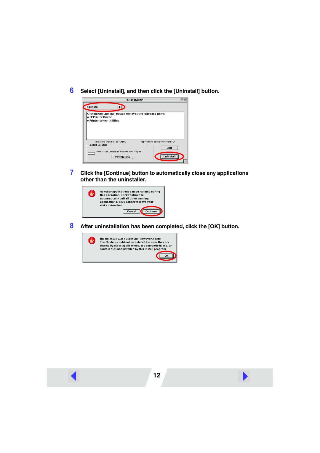 Canon CP220, CP330 manual 