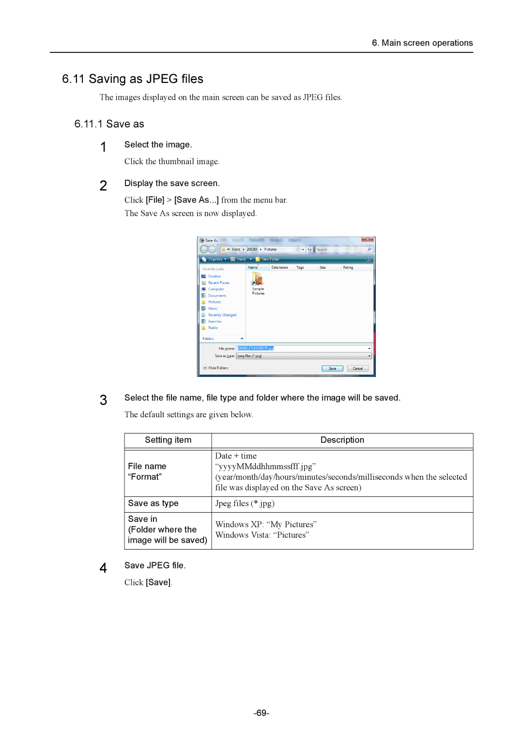 Canon CR-1 MARK II operation manual Save as 