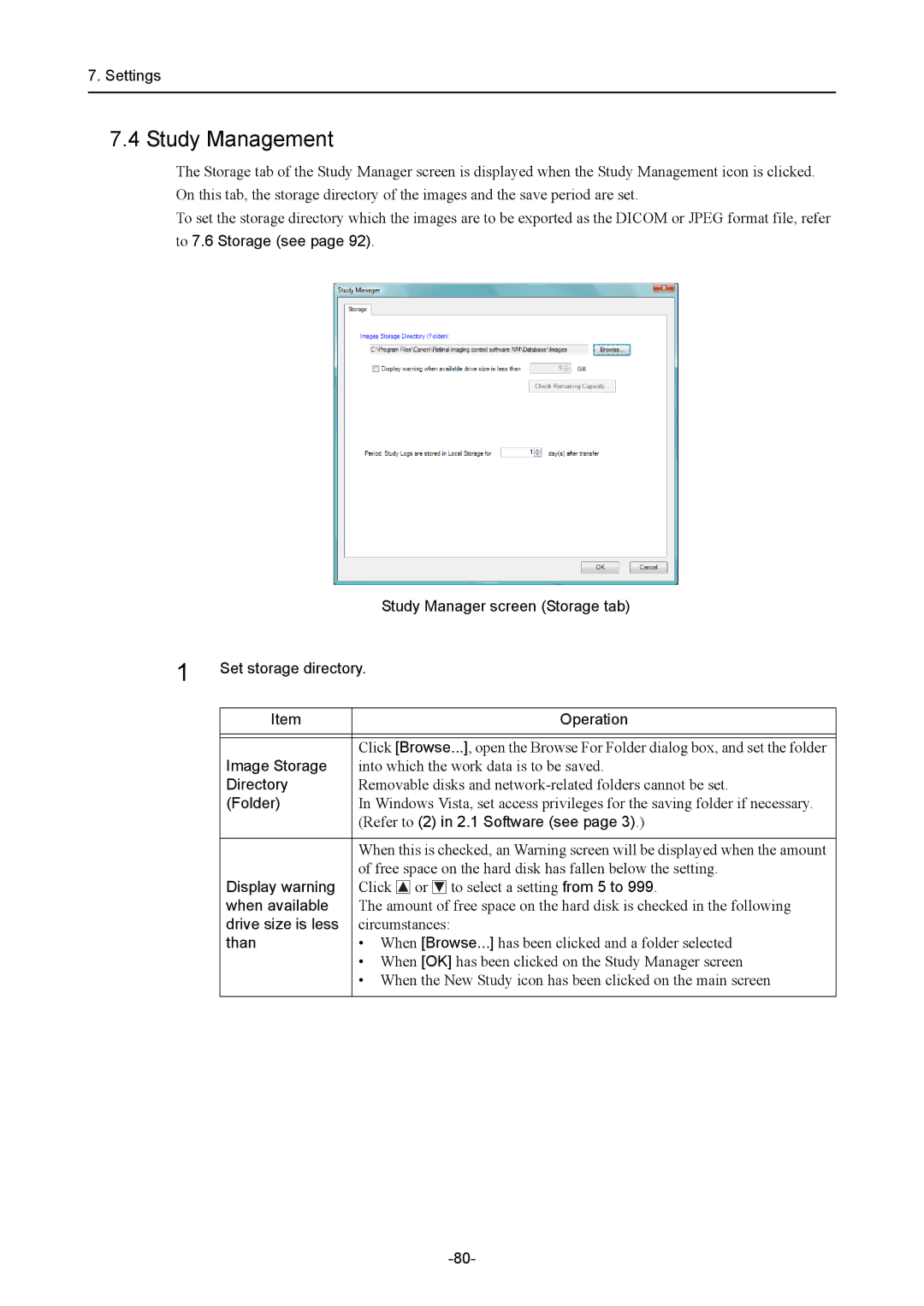 Canon CR-1 MARK II operation manual Study Management 