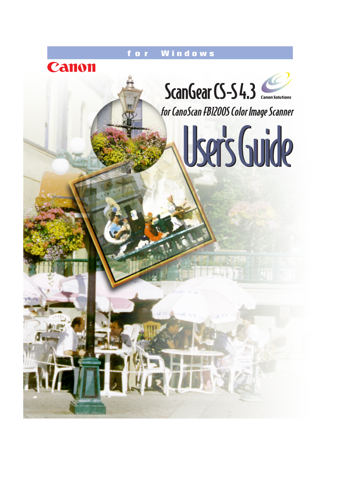 Canon CS-S 4.3 manual UsersGuide 