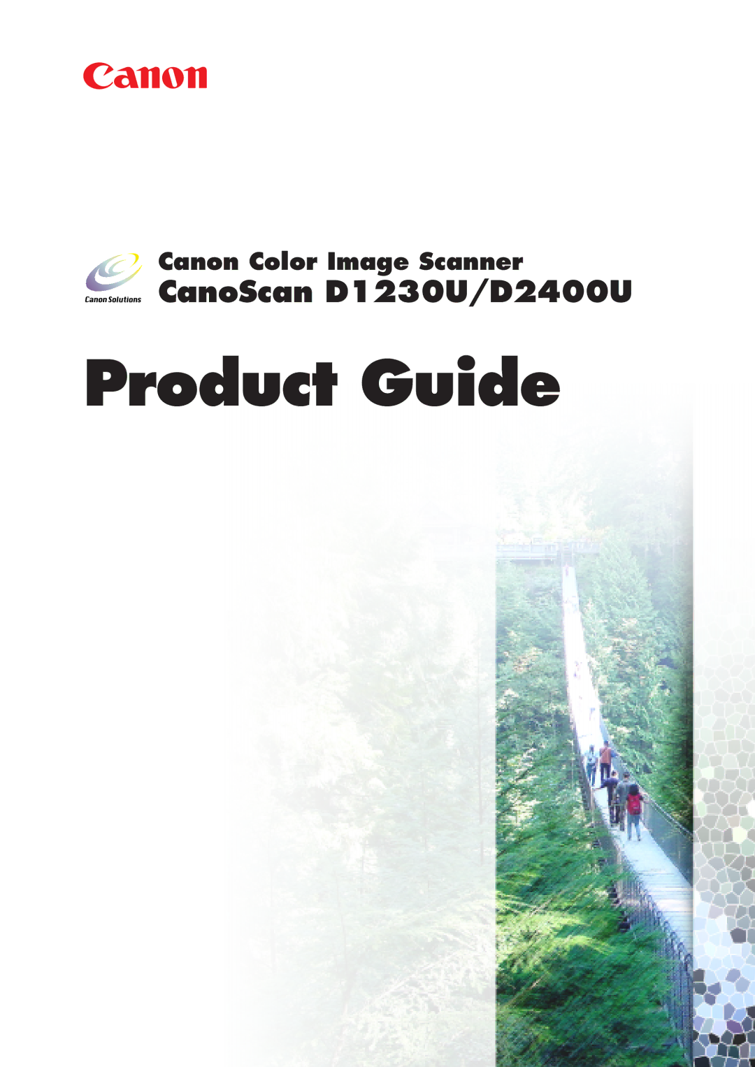 Canon D1230U/D2400U manual Product Guide 