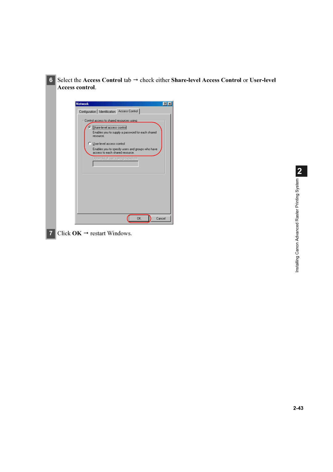 Canon D300 manual Click OK  restart Windows 