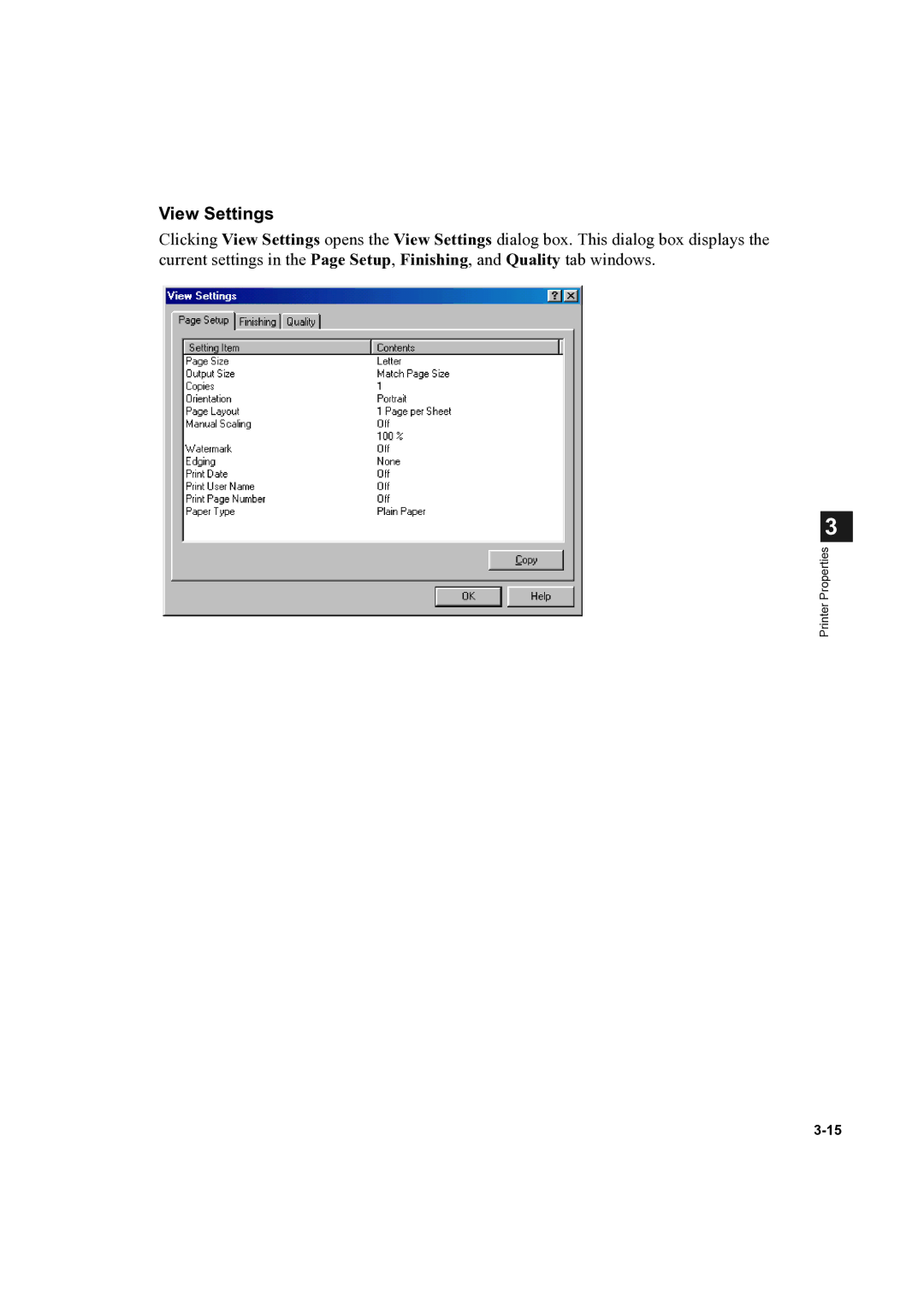 Canon D300 manual View Settings 