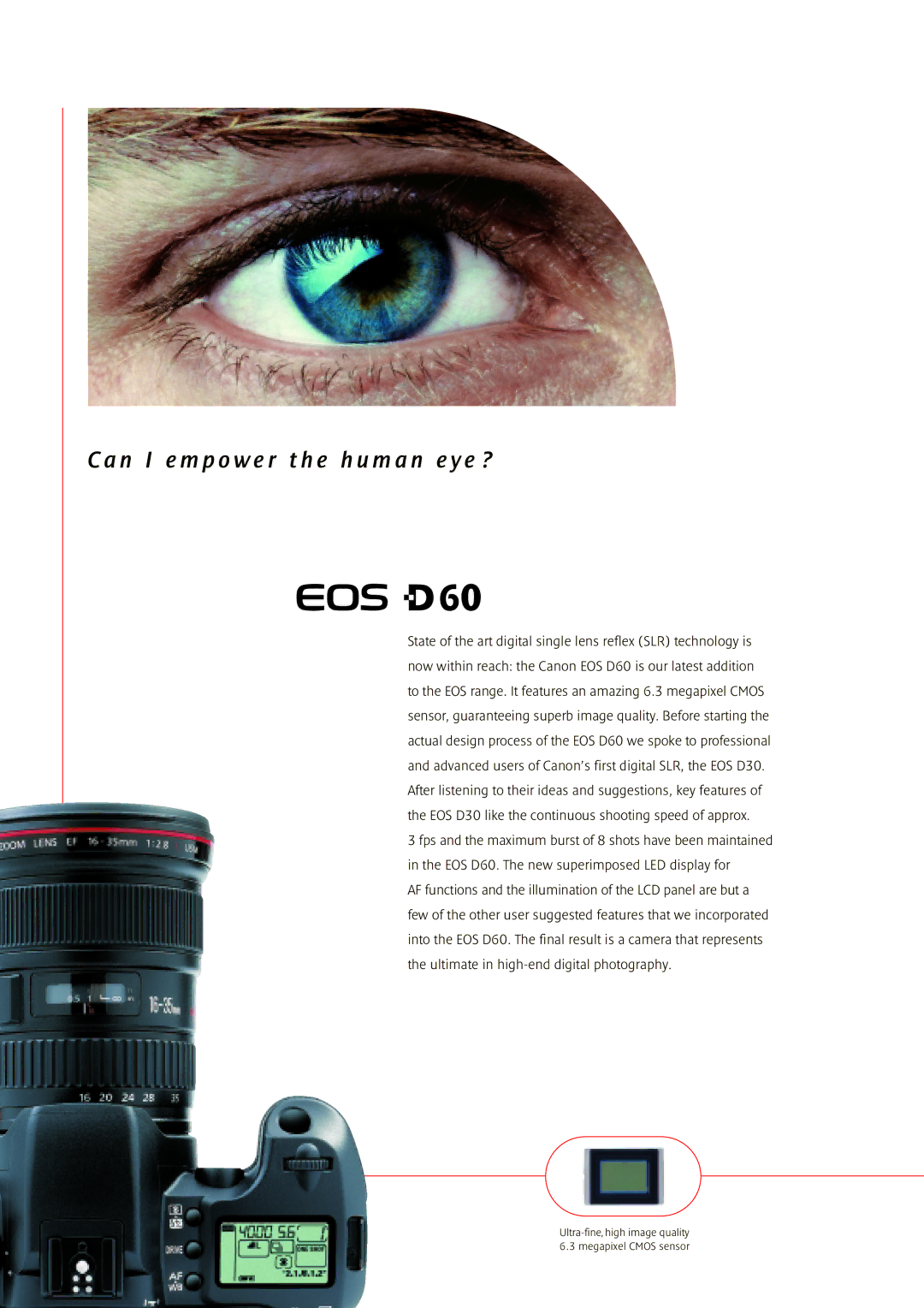 Canon D60 manual N I e m p o w e r t h e h u m a n e y e ? 