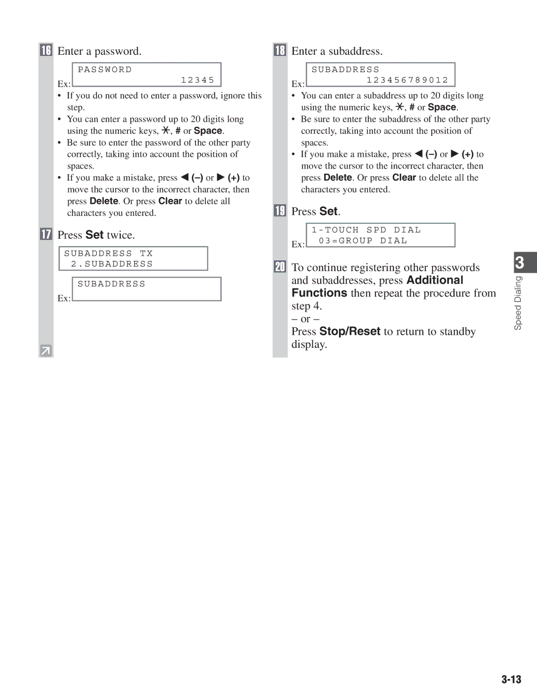 Canon D680 manual Enter a password 