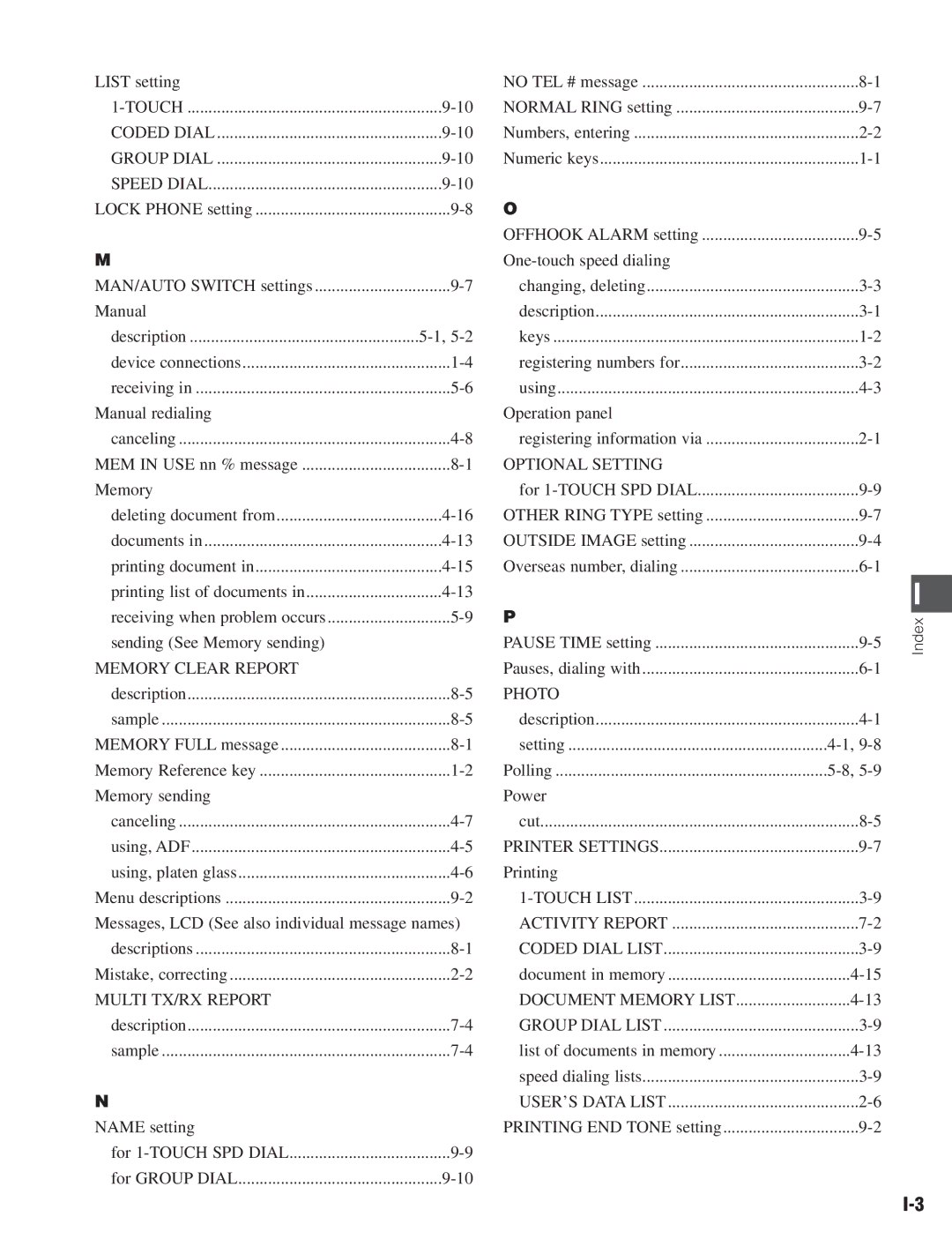 Canon D680 manual Memory Clear Report 