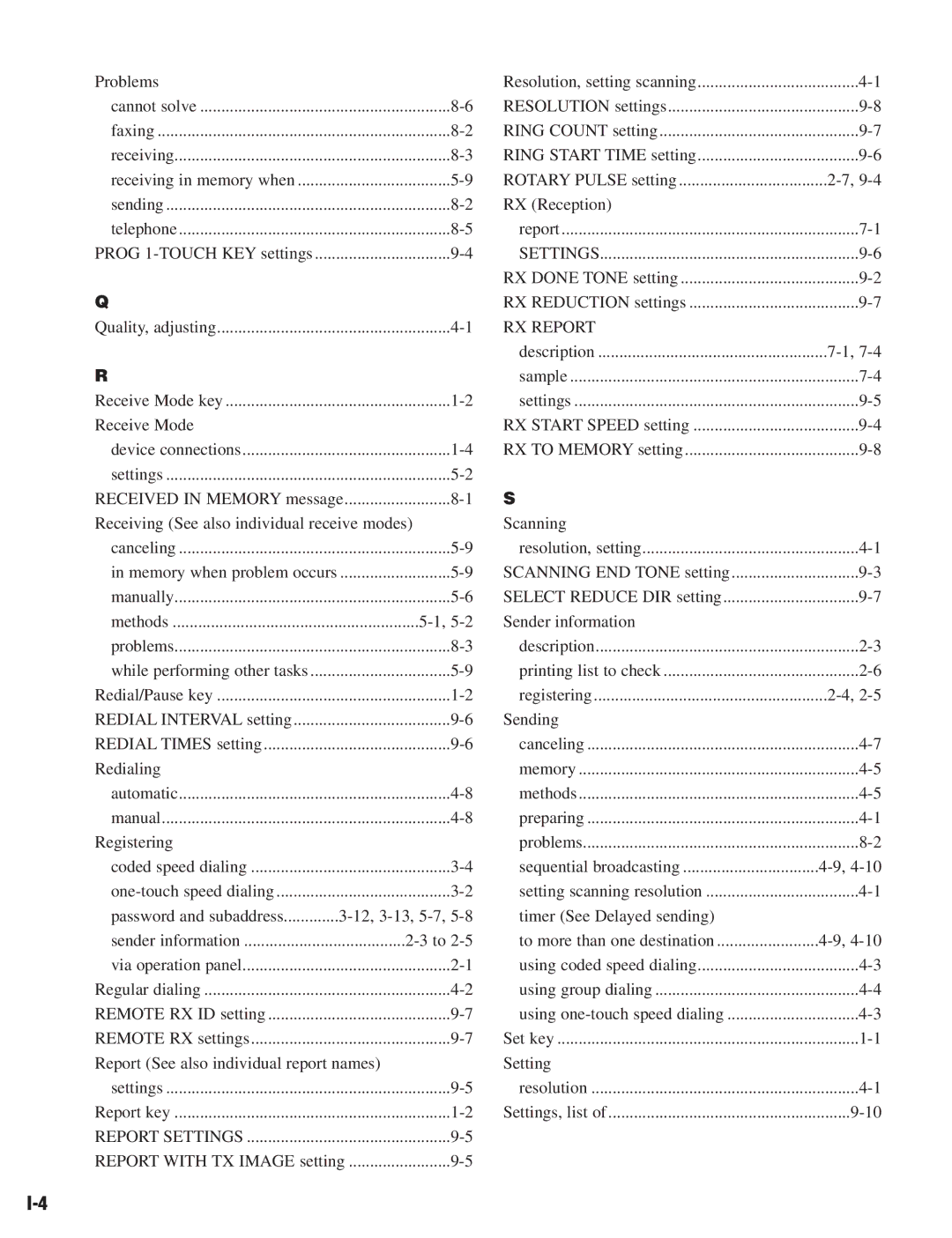 Canon D680 manual RX Report 