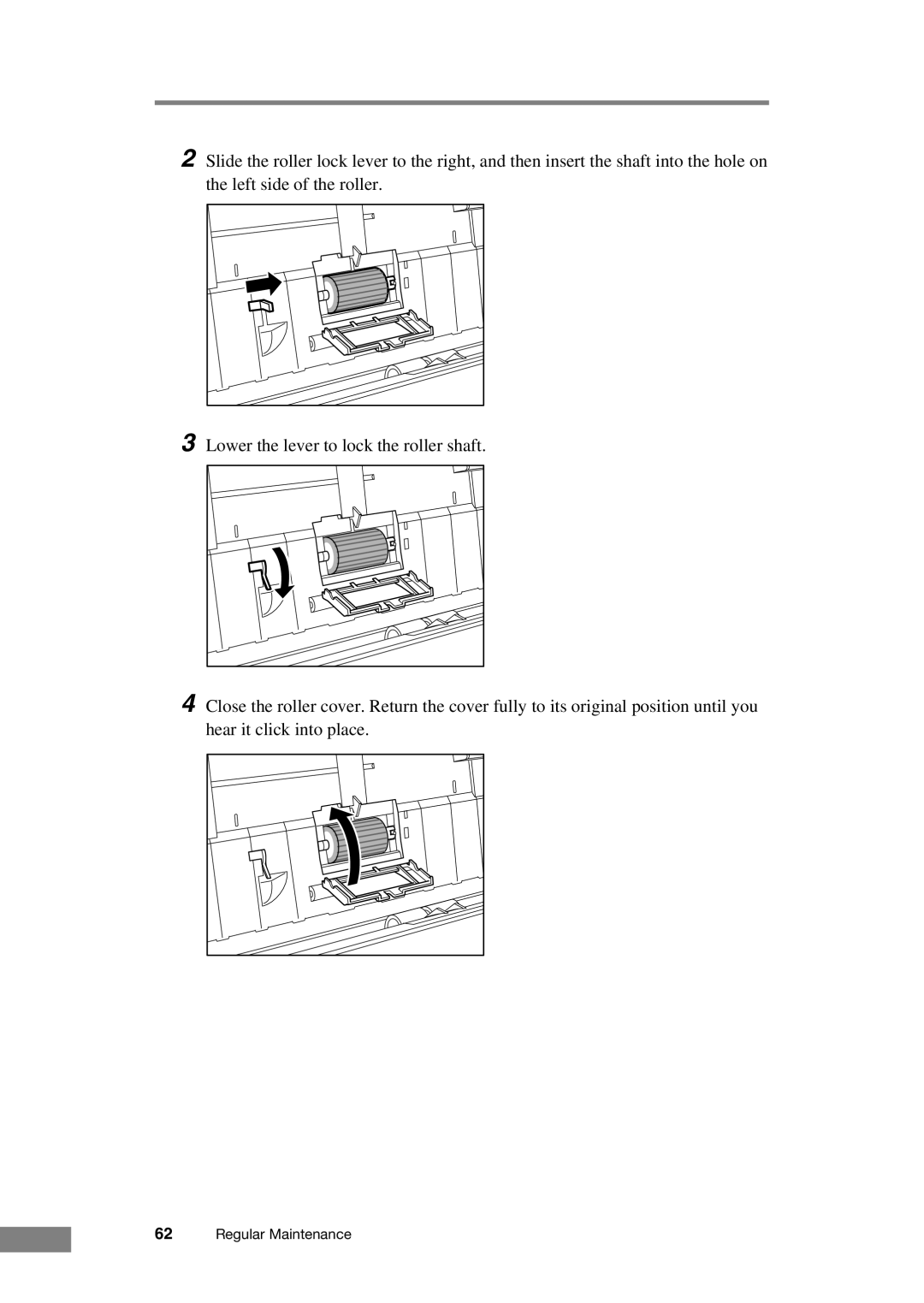 Canon DR-2050C manual Regular Maintenance 