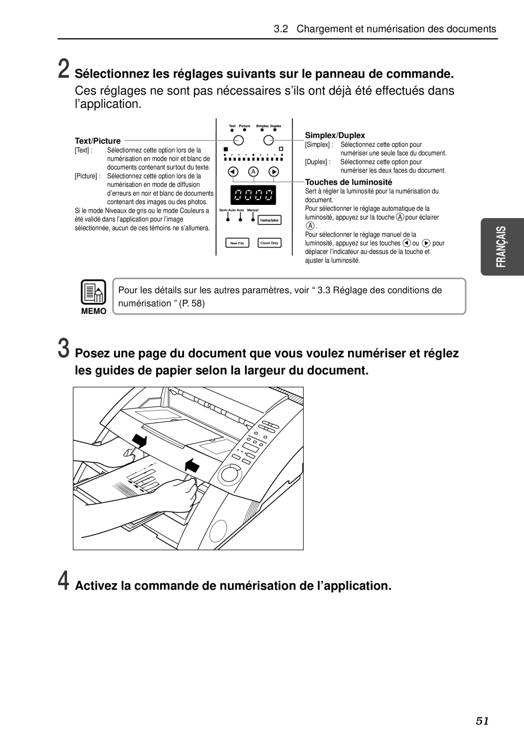 Canon DR-5080C, DR-5020 manual Text/Picture 