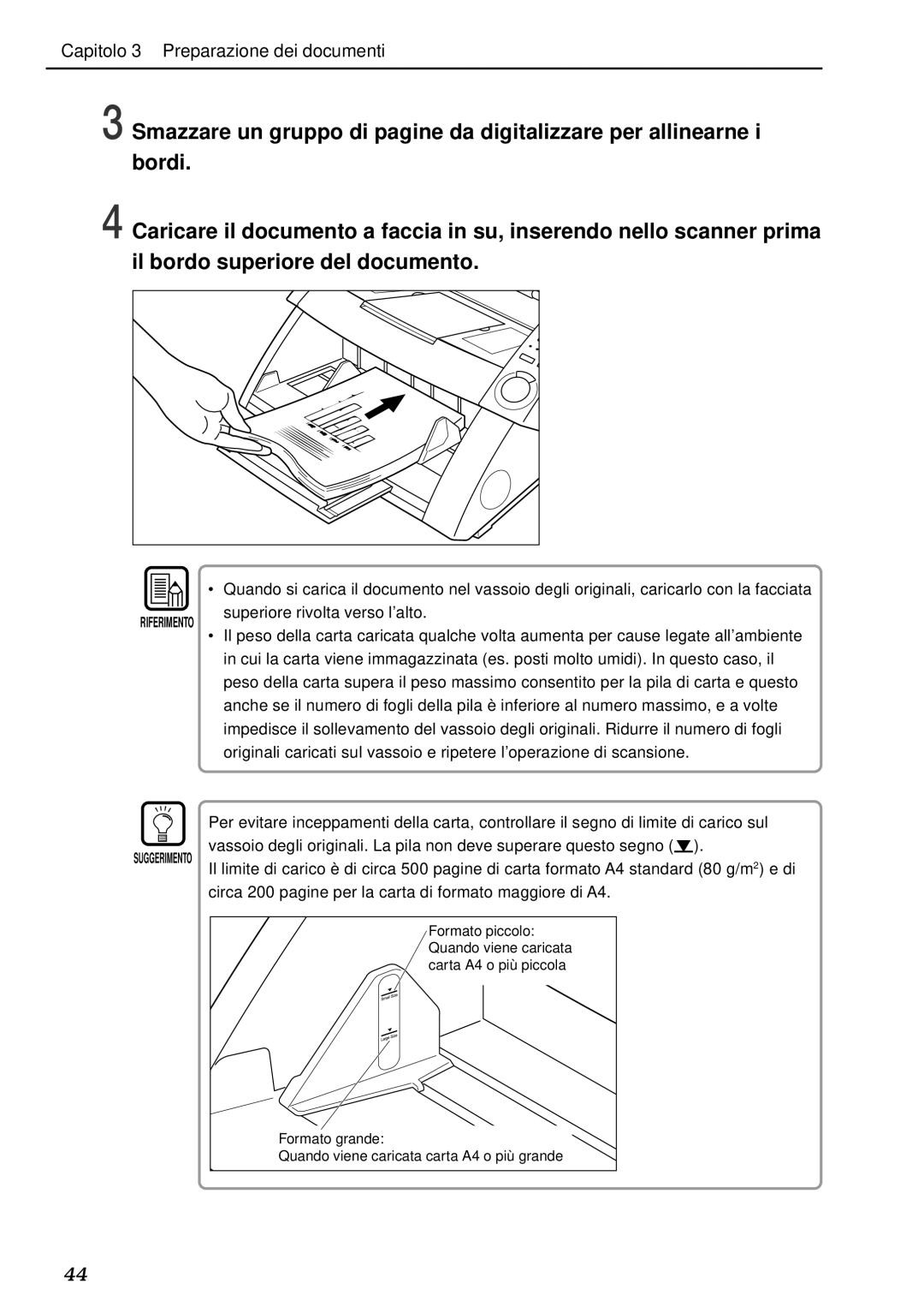 Canon DR-5020, DR-5080C manual Riferimento 