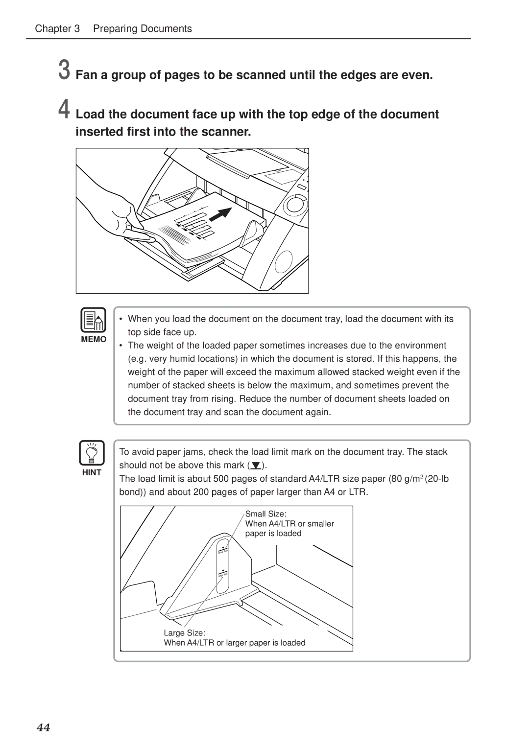 Canon DR-5020, DR-5080C manual Hint 