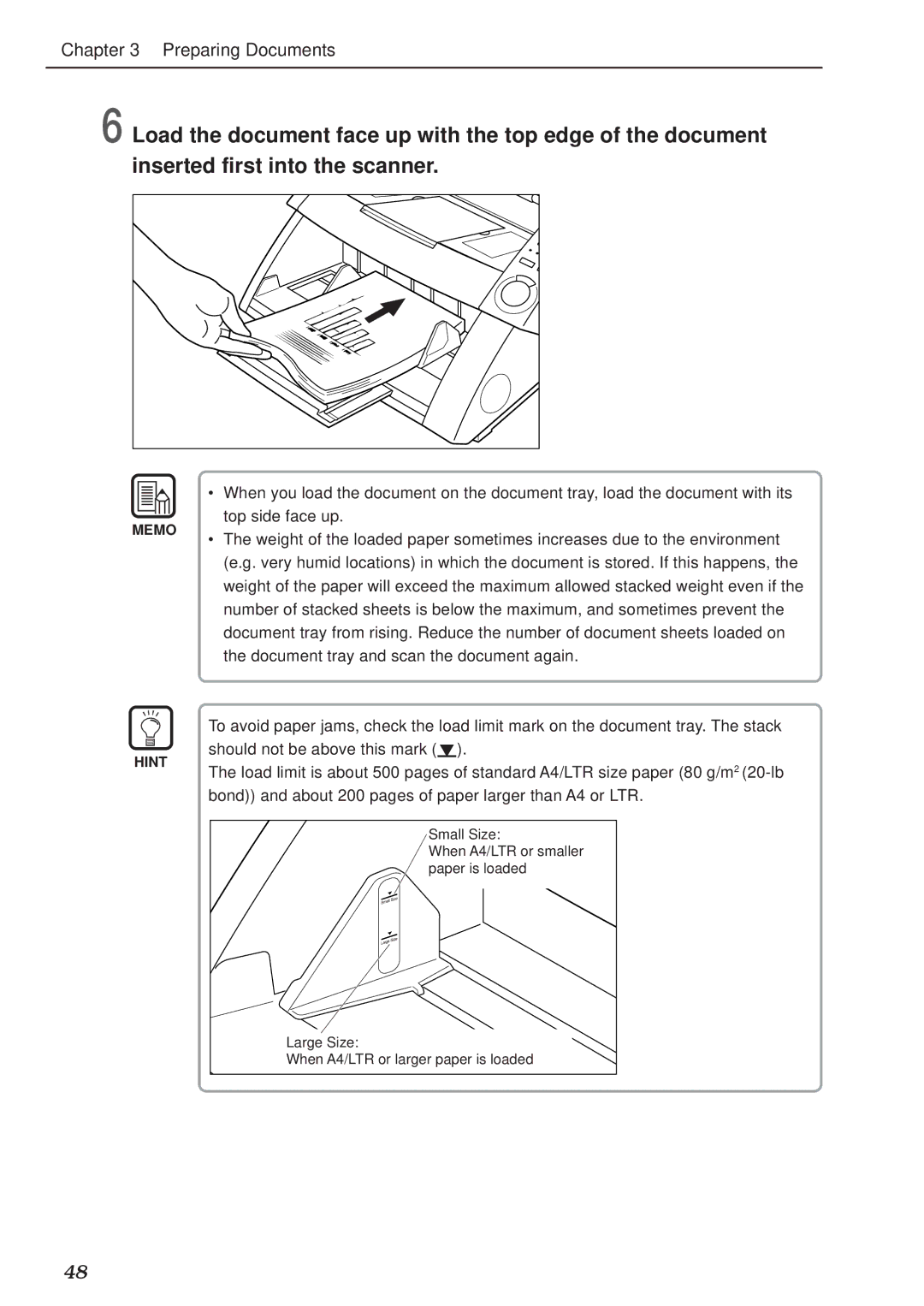 Canon DR-5020, DR-5080C manual Hint 