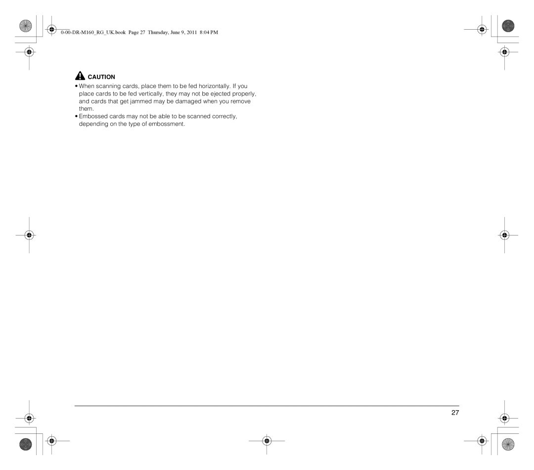 Canon manual DR-M160RGUK.book Page 27 Thursday, June 9, 2011 804 PM 