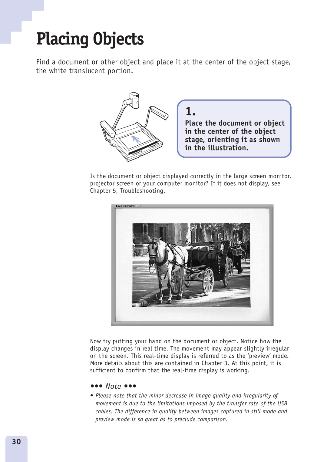 Canon DZ3600u manual Placing Objects 