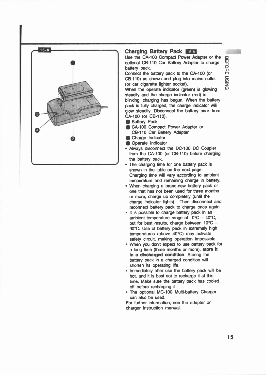 Canon E 200 manual 