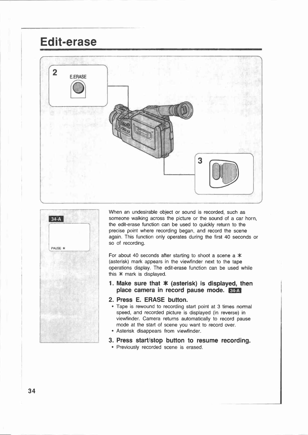 Canon E 200 manual 