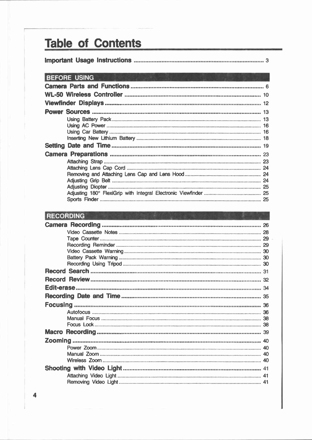 Canon E 200 manual 