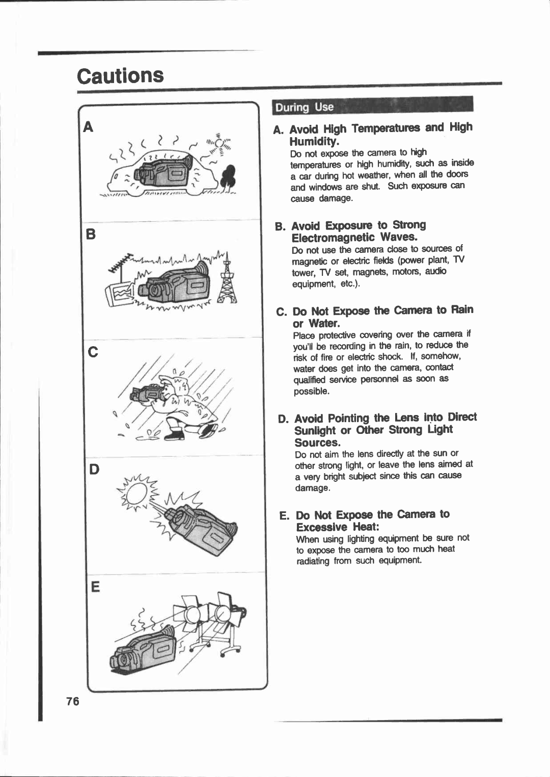 Canon E 200 manual 