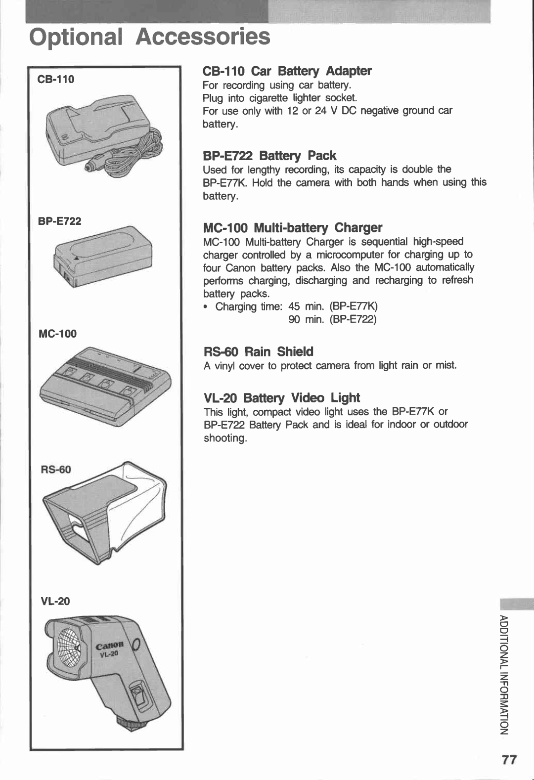 Canon E 230 manual 