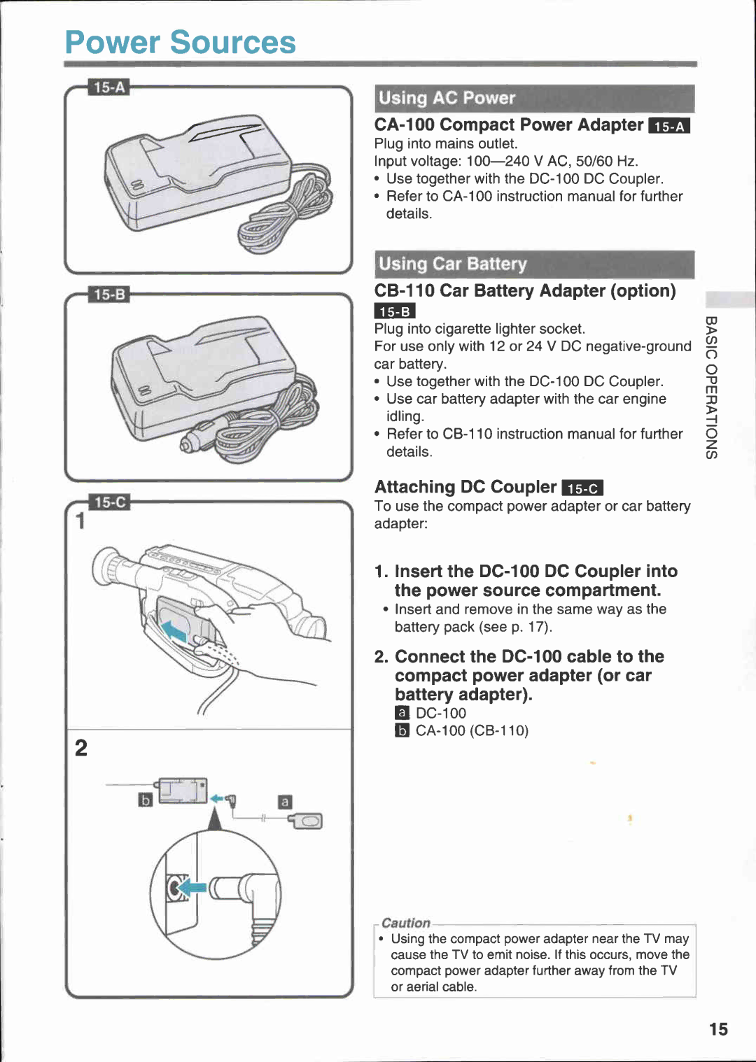Canon E 333 D manual 