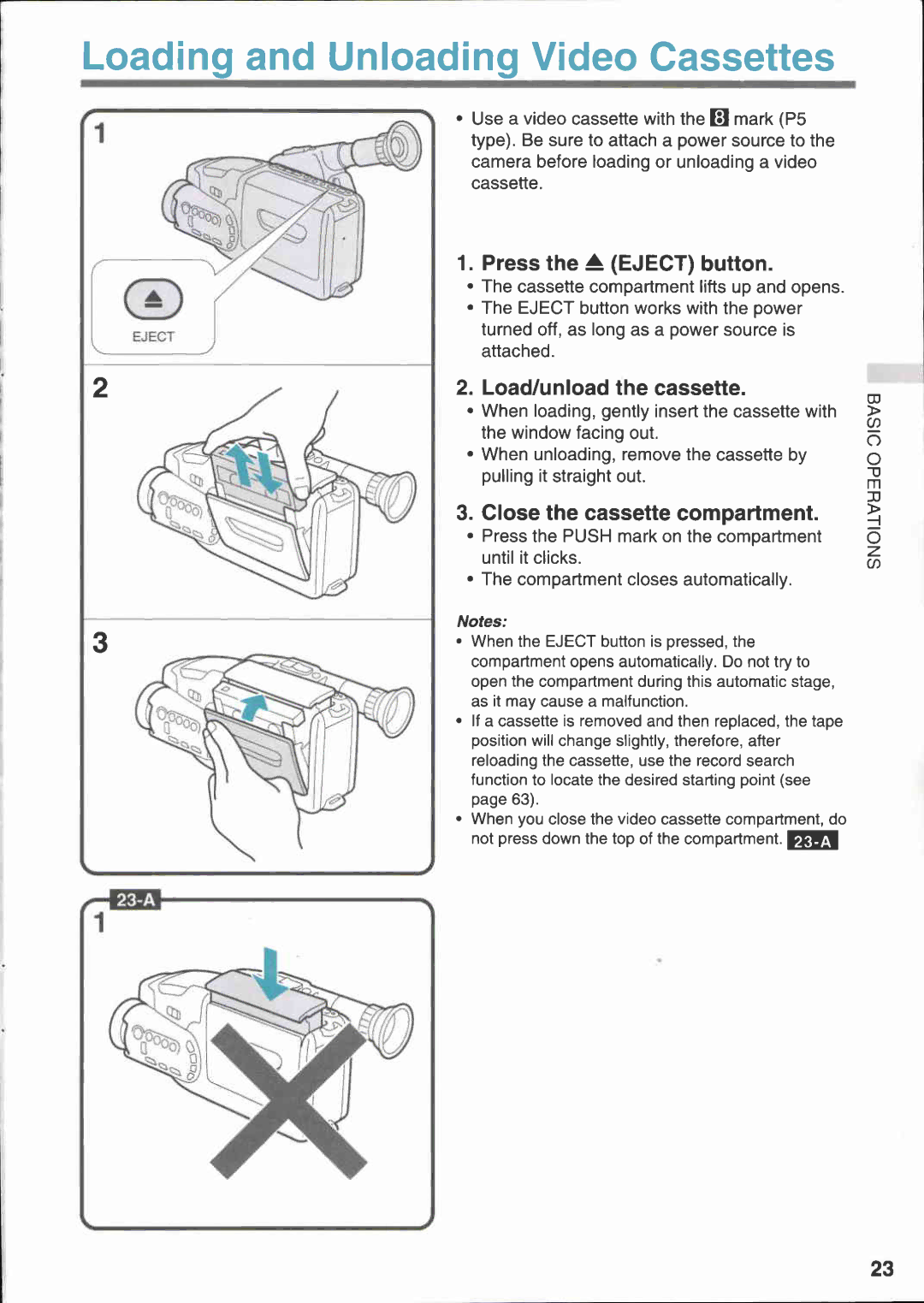 Canon E 333 D manual 