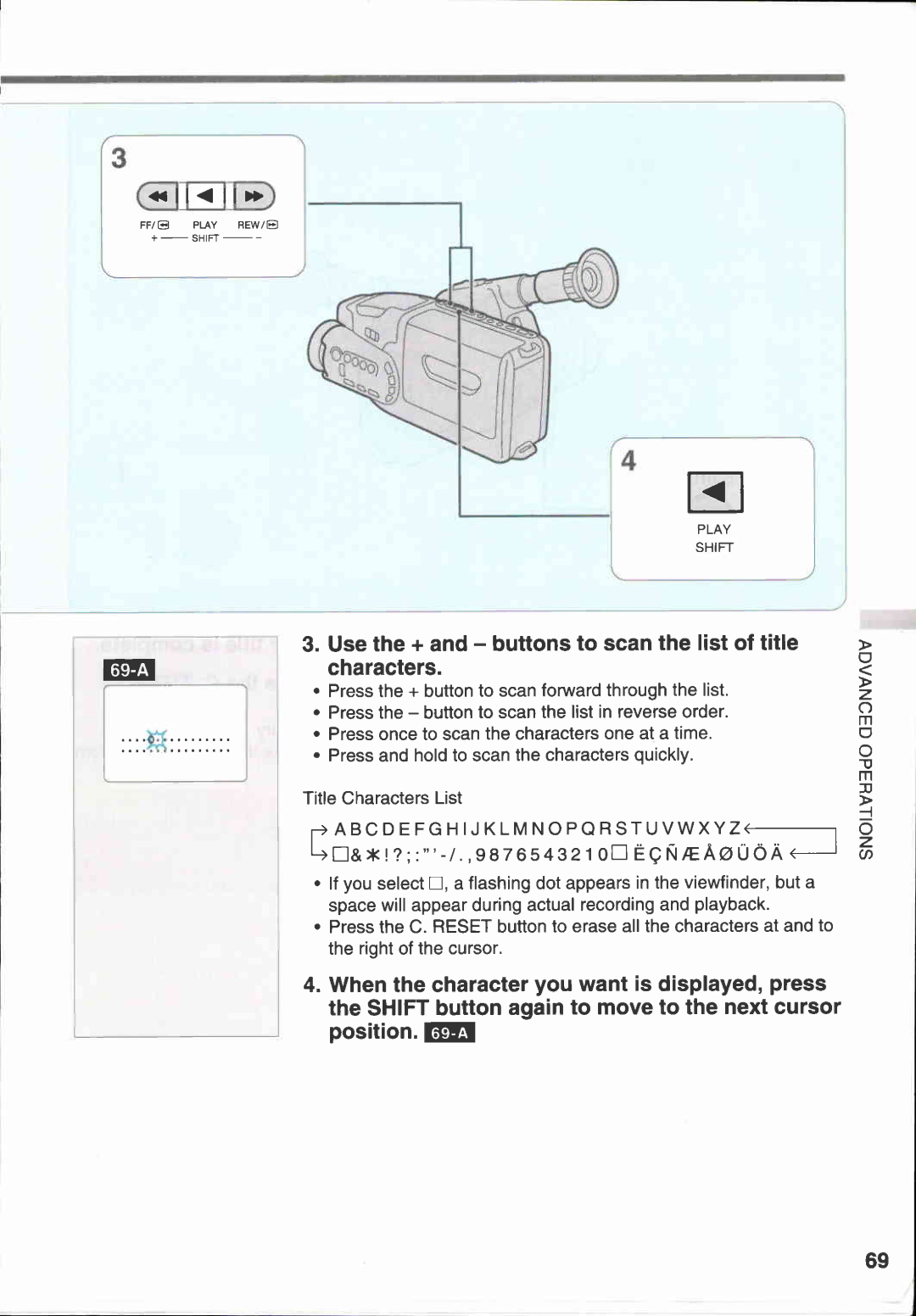 Canon E 333 D manual 