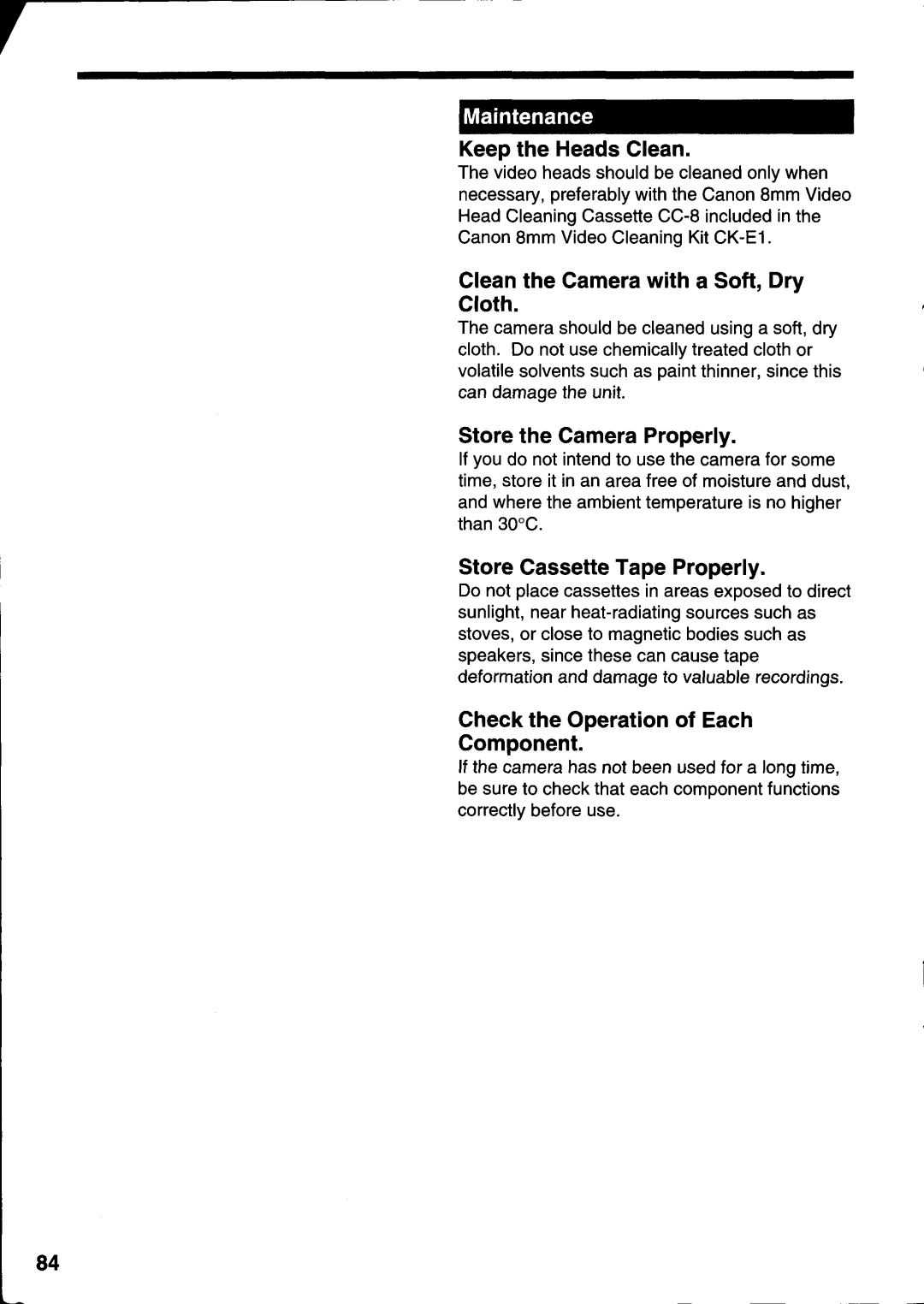 Canon E 333 D manual 