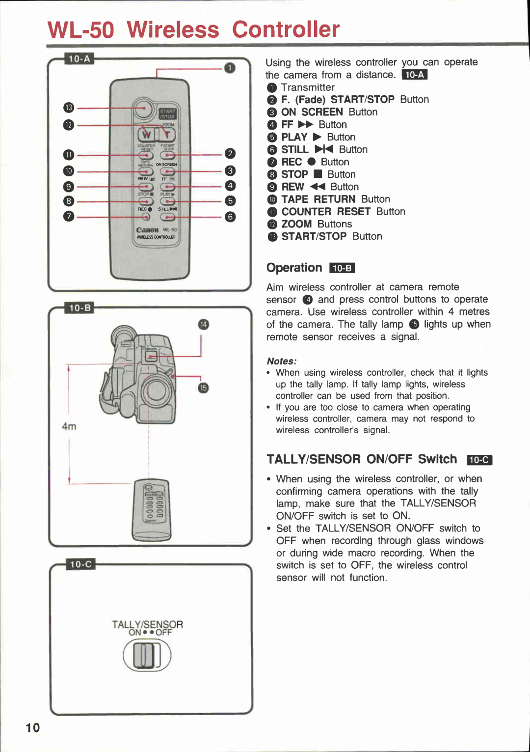 Canon E 400, E 600 manual 