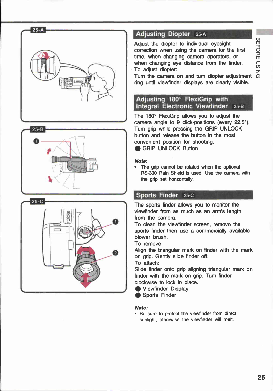 Canon E 600, E 400 manual 