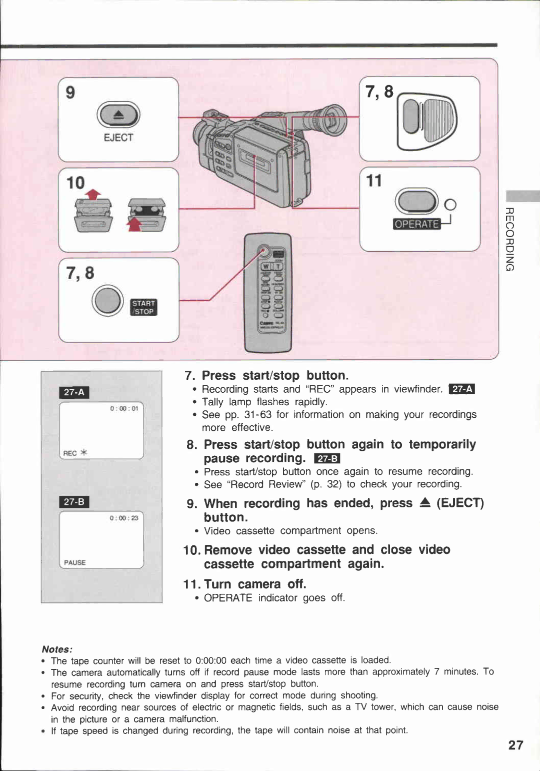 Canon E 600, E 400 manual 