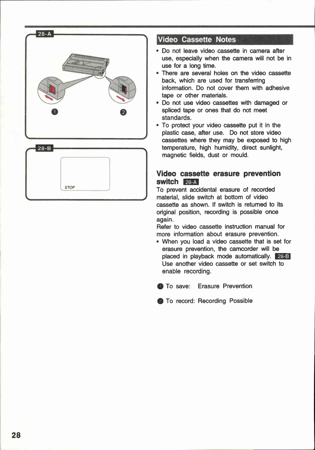 Canon E 400, E 600 manual 